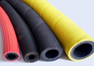 Air/Water Rubber Hoses with Fiber reinforced